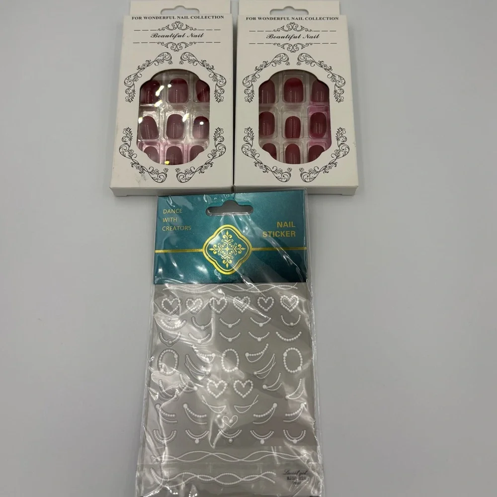 Nail & Nail Sticker Bundle - Picture 1 of 4